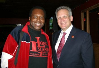 Mr. Mangano meeting with the community at Nakisaki